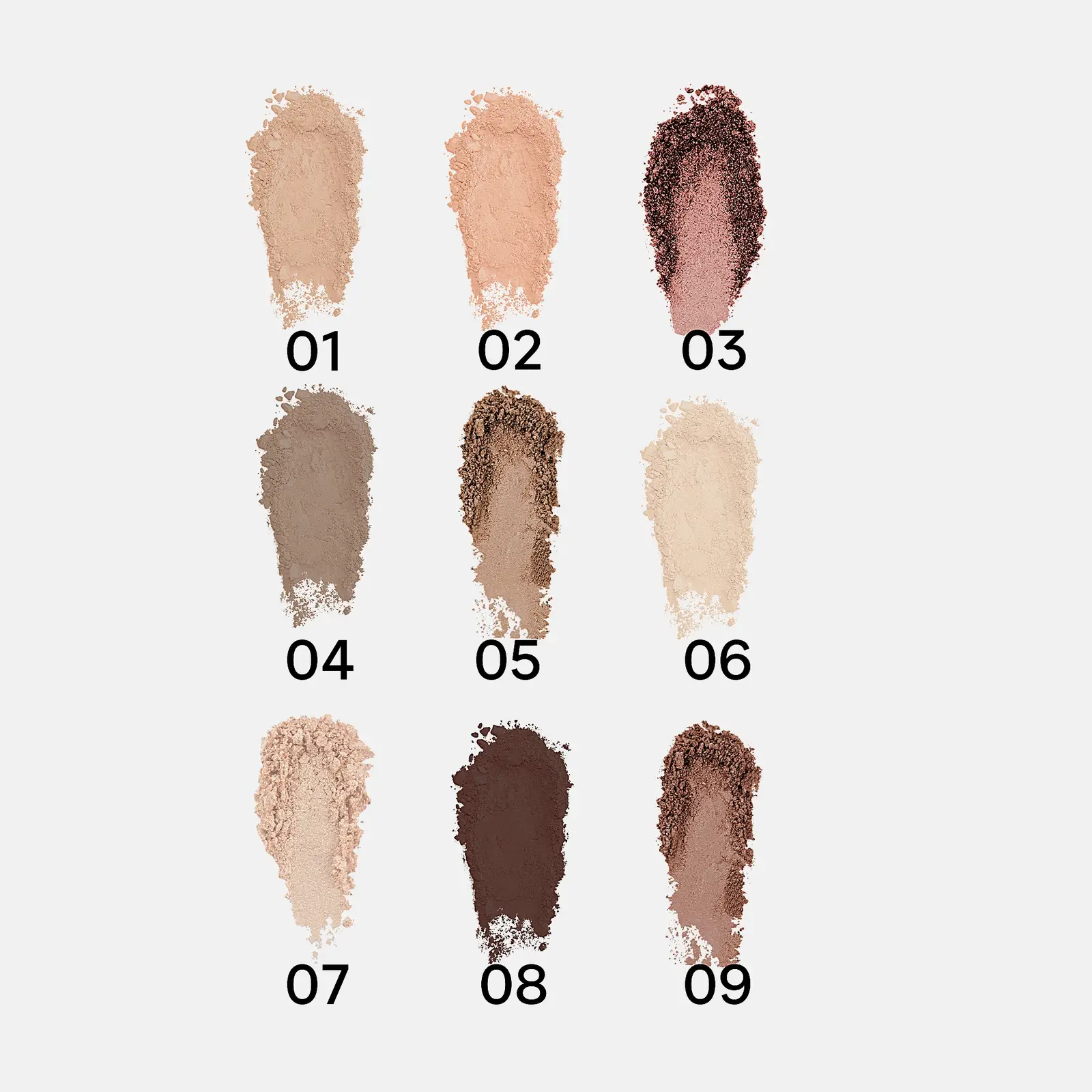 Палетка теней для век Bellatris тон 01 Beauty Bomb