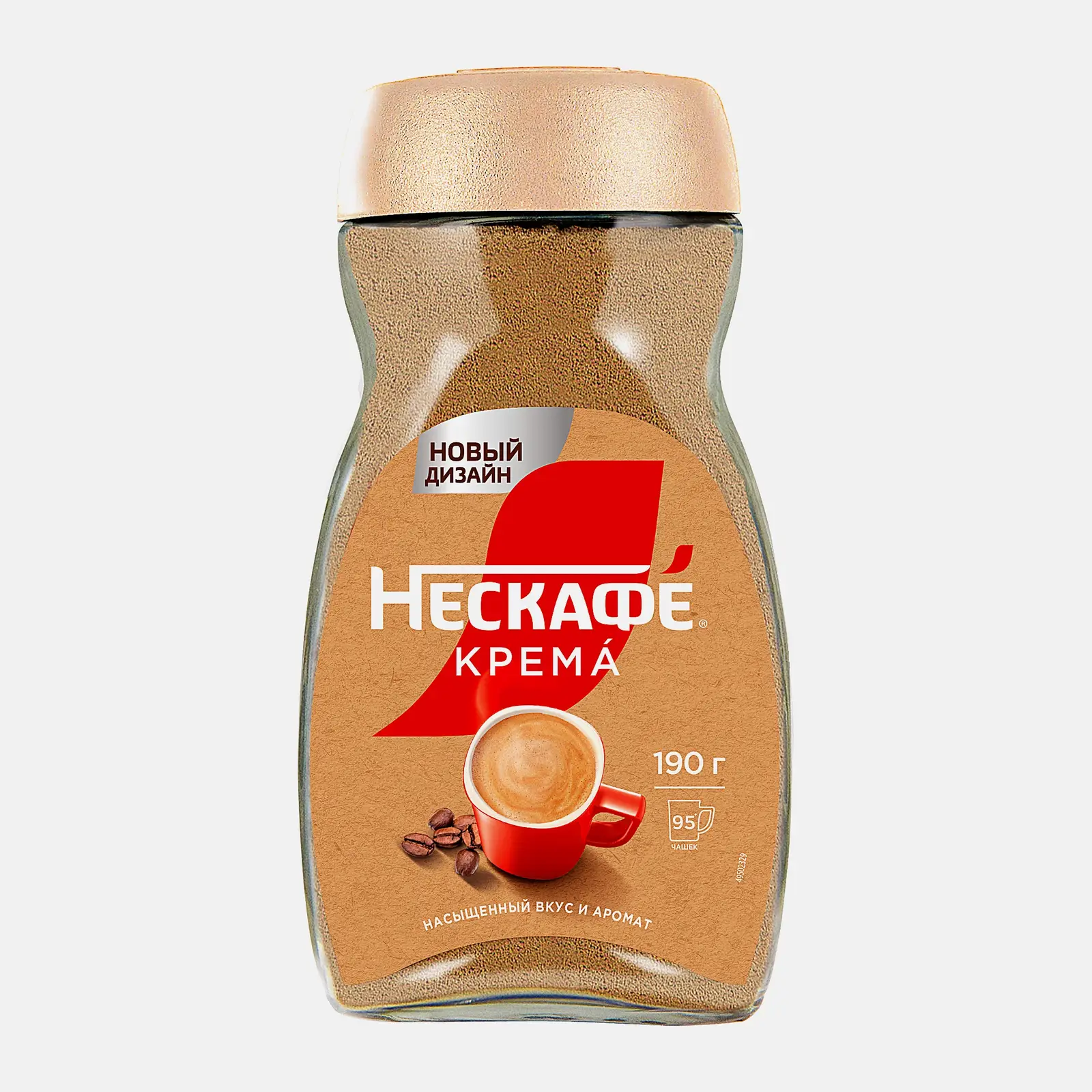 Изображение товара Растворимый кофе Нескафе Классик Крема 190г с насыщенной пенкой Изображение товара Растворимый кофе Нескафе Классик Крема 190г с насыщенной пенкой