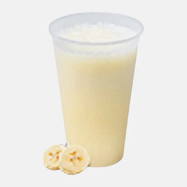 Изображение товара Милкшейк с бананом 360 мл - Вкусный молочный напиток