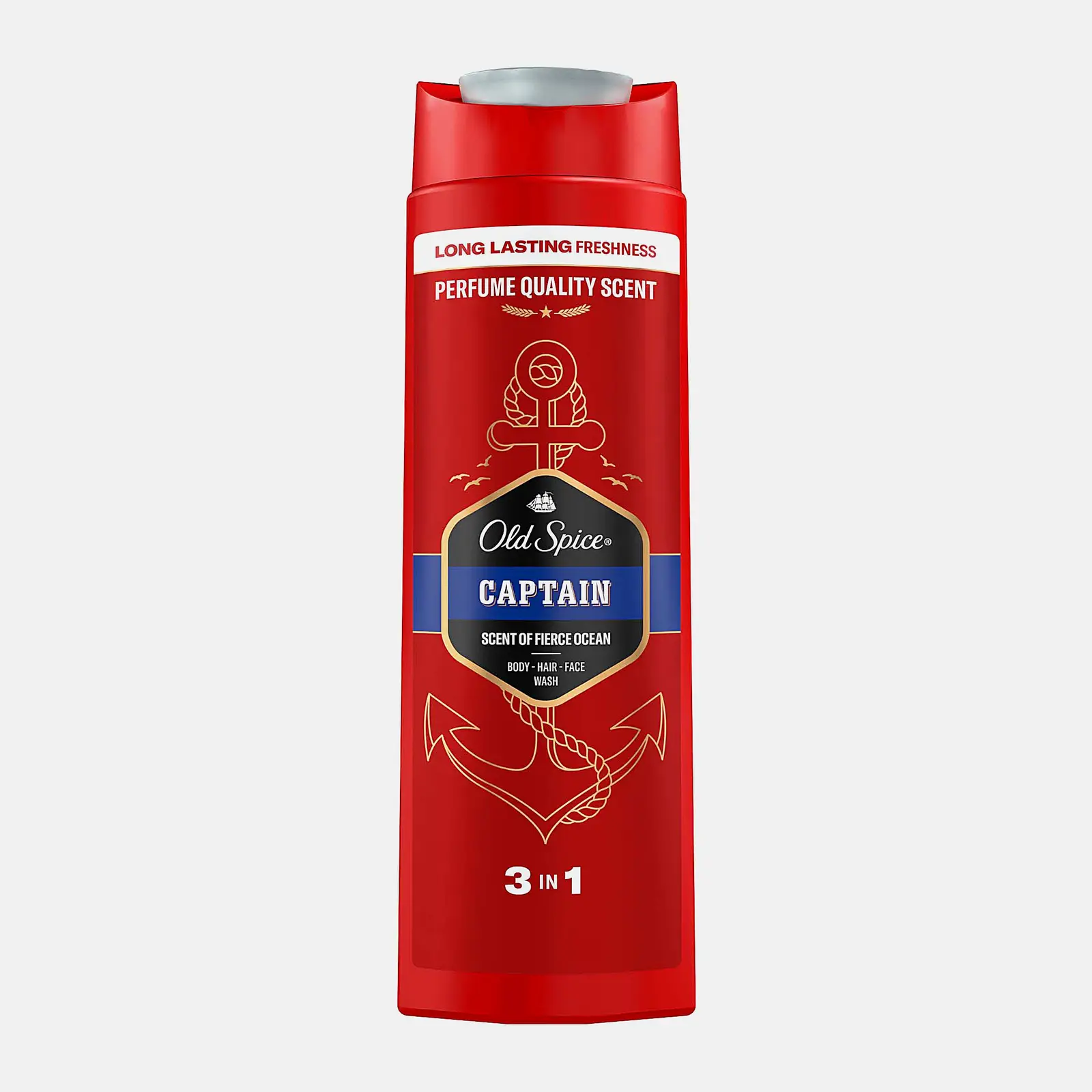 Гель для душа и шампунь Old Spice Captain 3в1 400мл