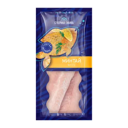 Изображение товара Минтай Магнит/Северная гавань филе 600г