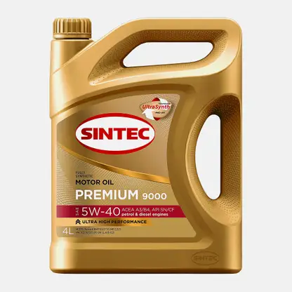 Масло синтетическое Sintec Premium 9000 5W-40 A3/B4 4л