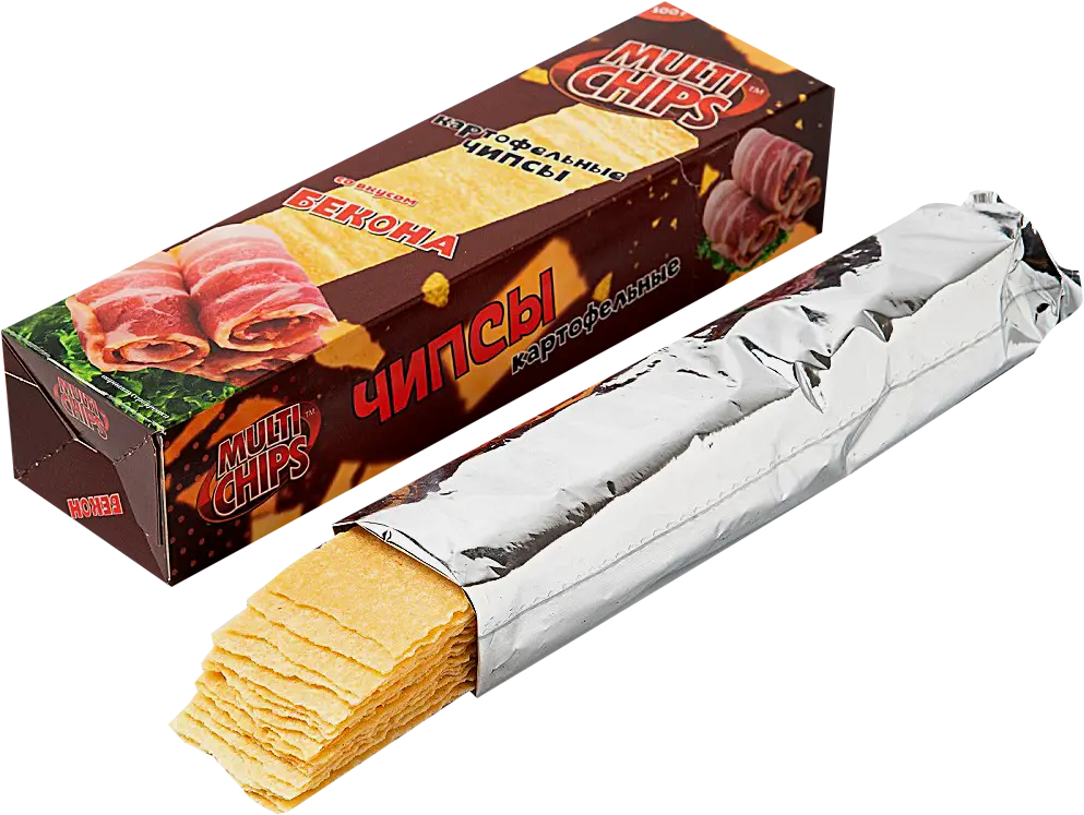 Чипсы Multichips картофельные Бекон 100г Чипсы Multichips картофельные Бекон 100г