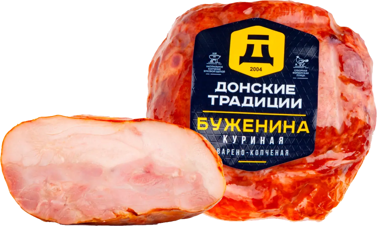 Буженина Донские традиции куриная копчено-запеченная - Магнит-Продукты