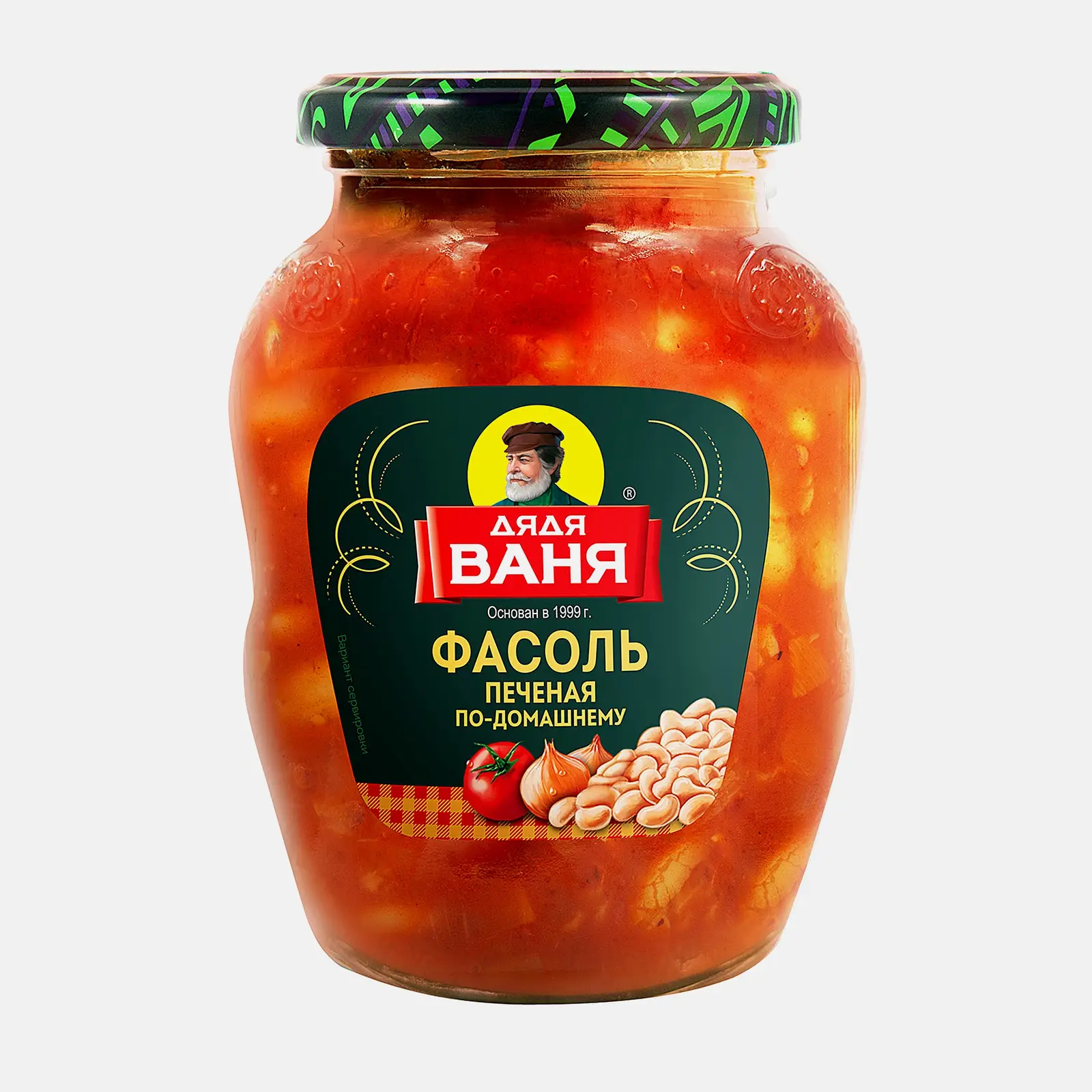 Фасоль печеная по-домашнему Дядя Ваня 370г Фасоль печеная по-домашнему Дядя Ваня 370г
