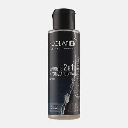 Гель-шампунь Ecolatier 2в1 Грейпфрут вербена мужской 100мл
