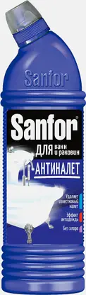 Чистящее средство для ванн и сантехники Sanfor Лимон 750мл