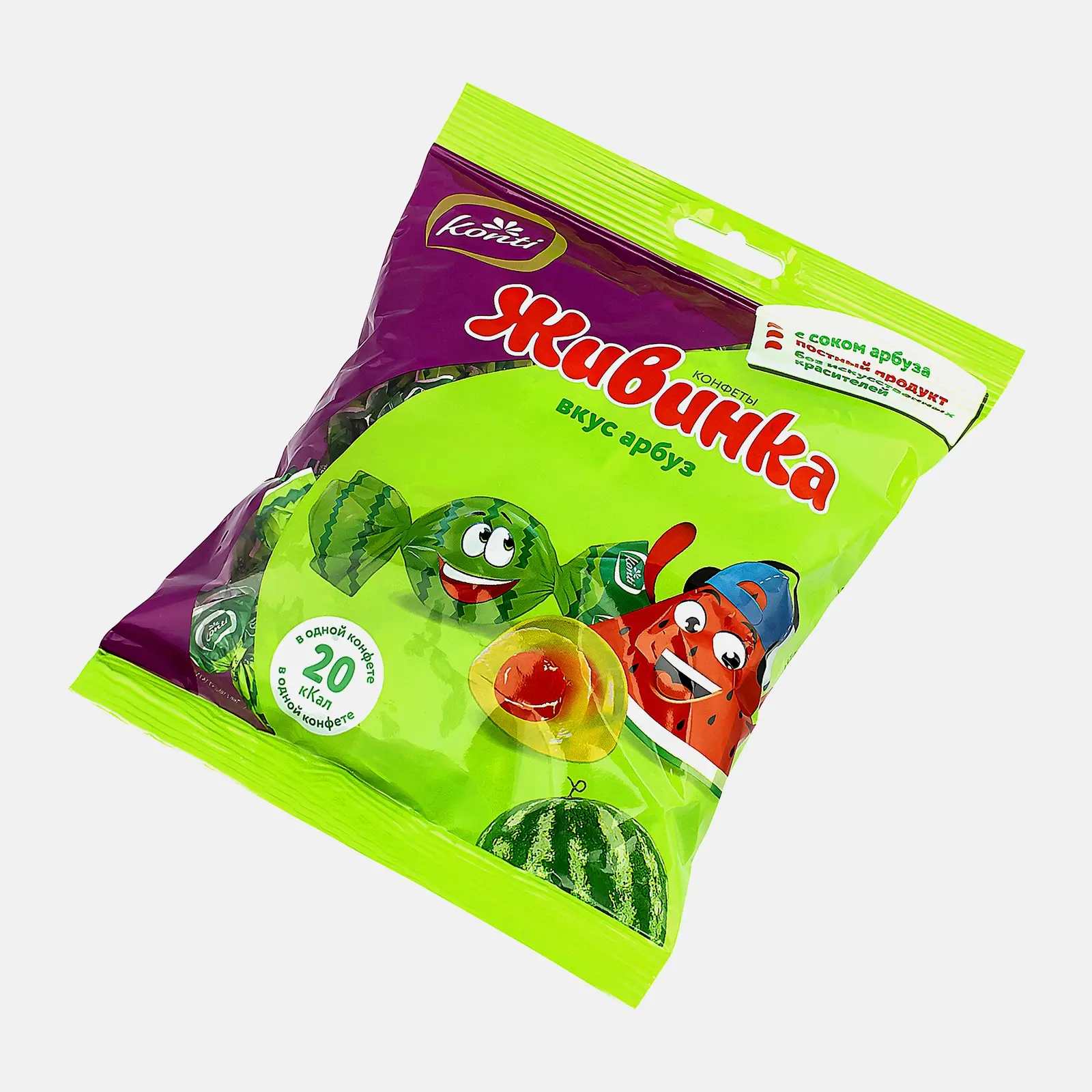 Конфеты со вкусом Арбуза Живинка 250г - фото 2