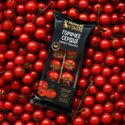Изображение товара Томаты черри Горячее сердце Premiere of Taste 200г