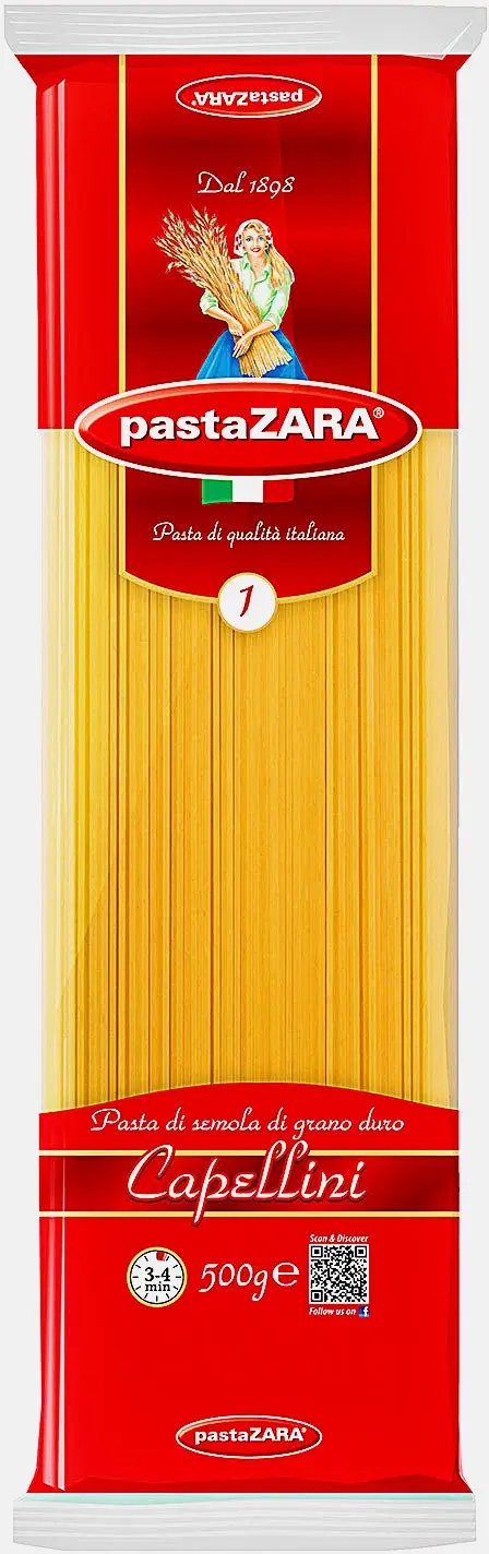 Макароны Pasta Zara Capelini 500г