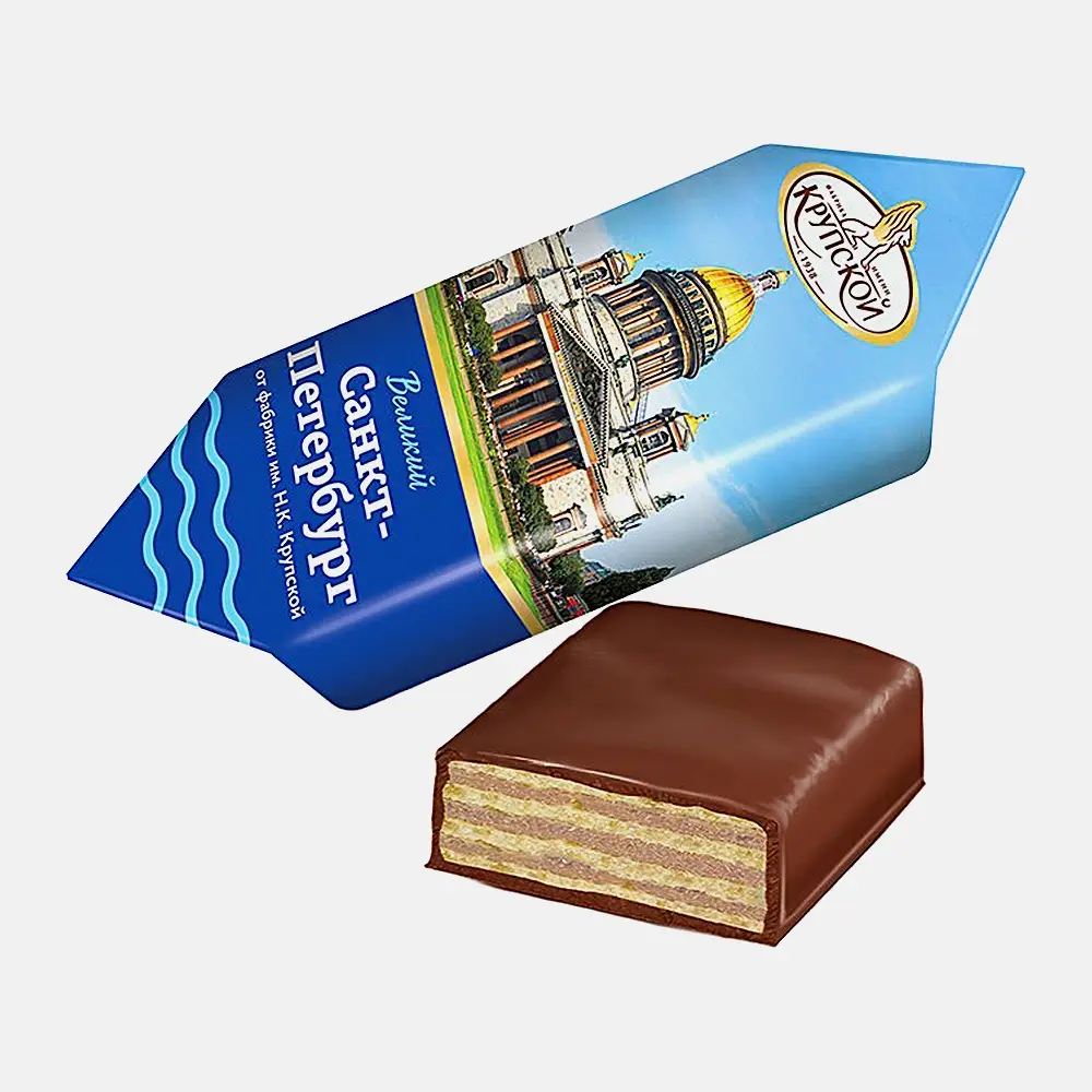 Конфеты КФ им.Крупской Великий Санкт-Петербург - фото 2 Конфеты КФ им.Крупской Великий Санкт-Петербург - фото 2