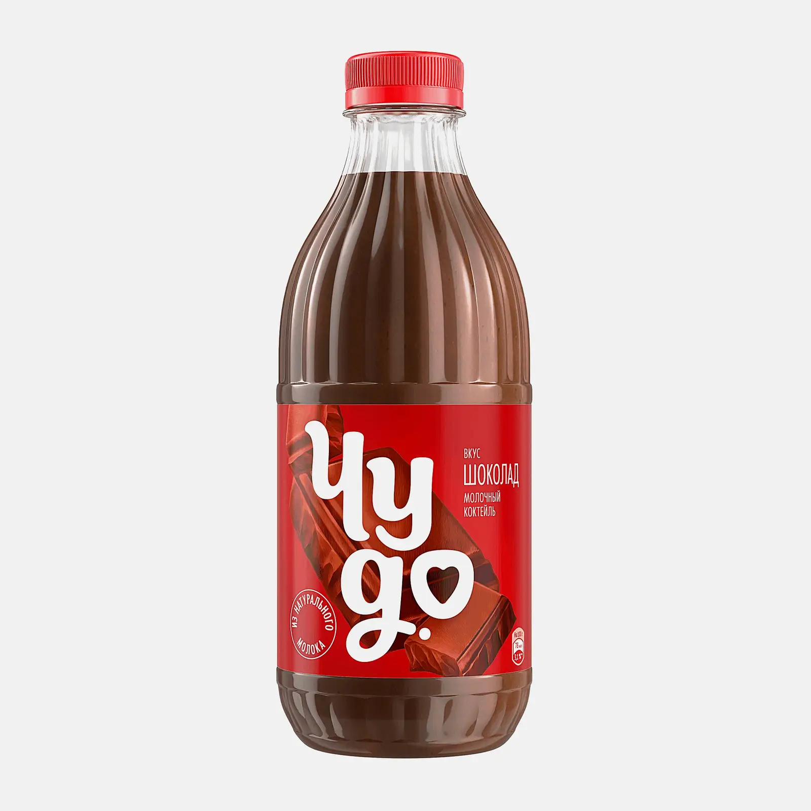 Изображение товара Коктейль молочный Чудо со вкусом Шоколад 2% 950г