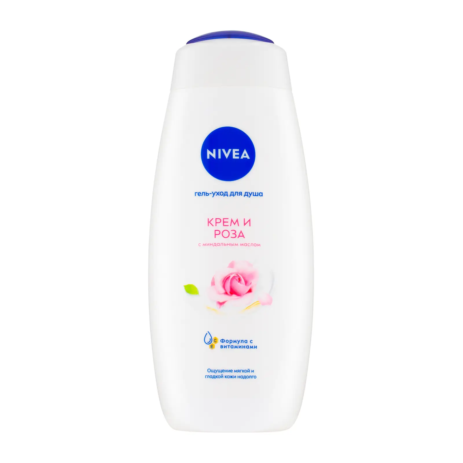 Гель-уход для душа NIVEA Крем и роза 500мл