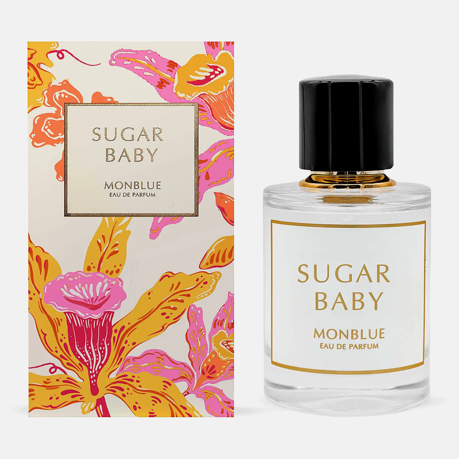 Парфюмерная вода вода Sugar Baby Monblue женская 50мл