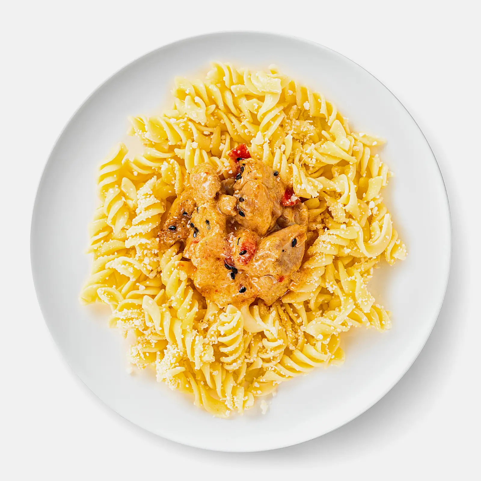 Цыплёнок том-ям с пастой фузилли М Кухня 230г