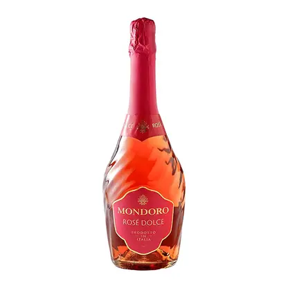 Вино игристое Mondoro Rose розовое полусладкое 9.5% 750мл