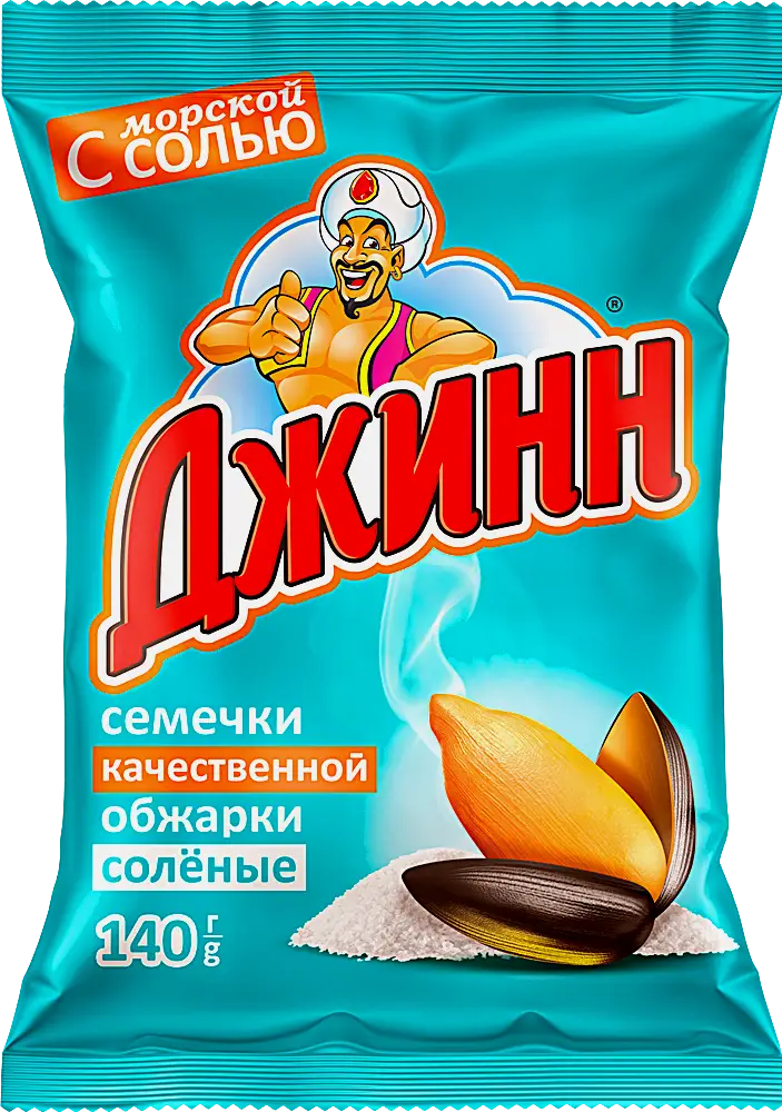 Изображение товара Семечки Джинн жареные соленые 140г