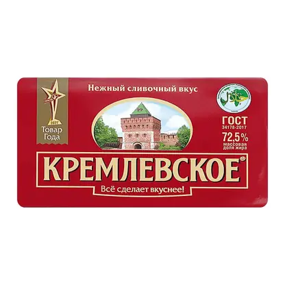 Изображение товара Спред Кремлевский 72 5% 360г - натуральный растительный продукт для кулинарии