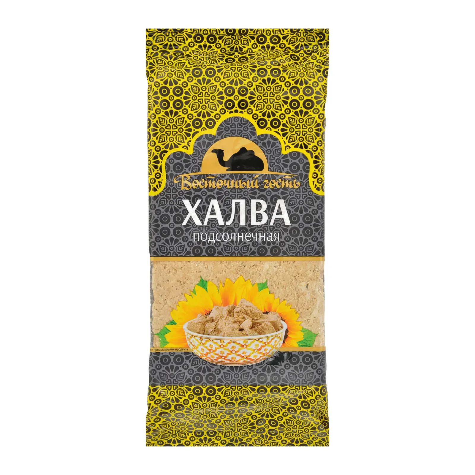 Изображение товара Халва Восточный гость подсолнечная 500г глазированная натуральный сладкий десерт