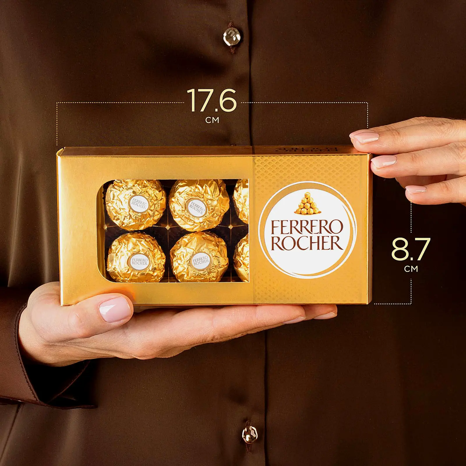 Конфеты Ferrero Rocher из молочного шоколада с начинкой из крема и лесного ореха 75г - фото 8 Конфеты Ferrero Rocher из молочного шоколада с начинкой из крема и лесного ореха 75г - фото 8