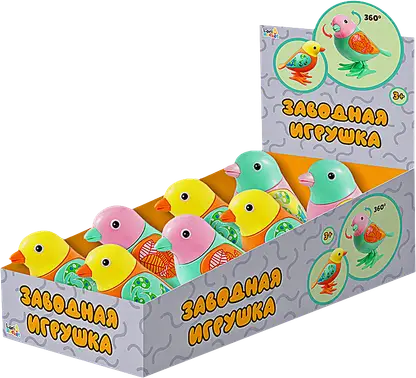 Заводная игрушка LoriRocket Птичка в ассортименте