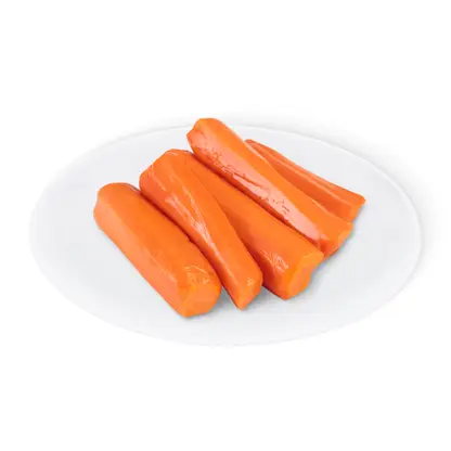Изображение товара Морковь отварная в вакууме 500г - готовый продукт для быстрого приготовления