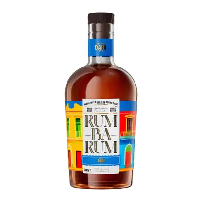 Ром выдержанный Rumbarum Dark Anejo 37.5% 700мл + стакан