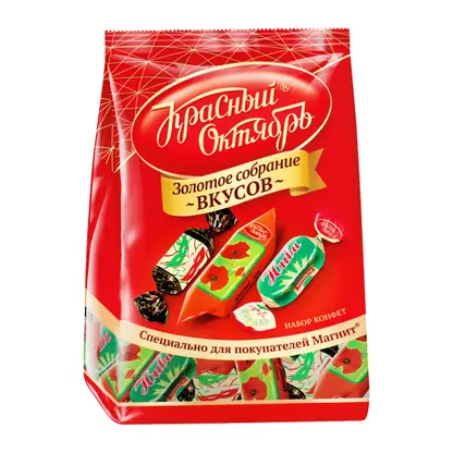 Изображение товара Конфеты Красный октябрь Золотое собрание вкусов 250г