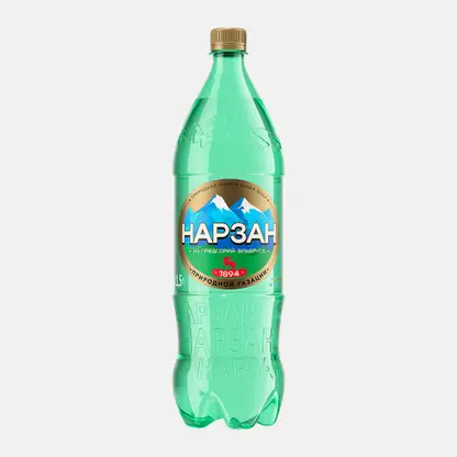 Вода Нарзан минеральная природной газации 1.5л