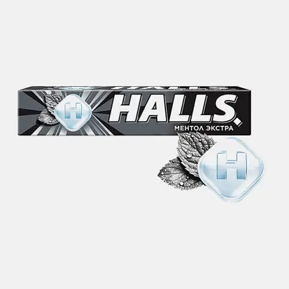 Леденцы Ментол экстра Halls 24.5г