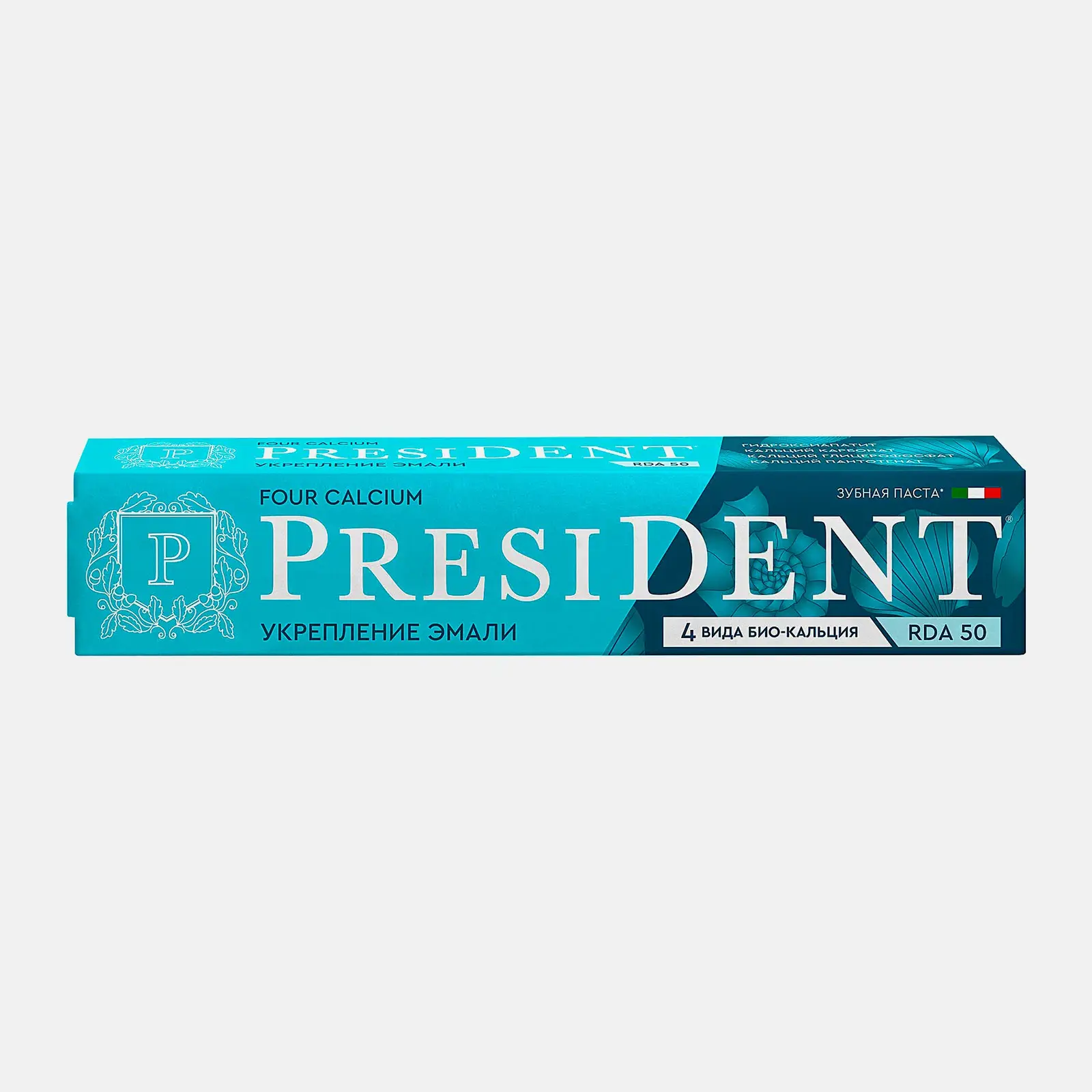 Зубная паста President Four Calcium 75г - фото 3