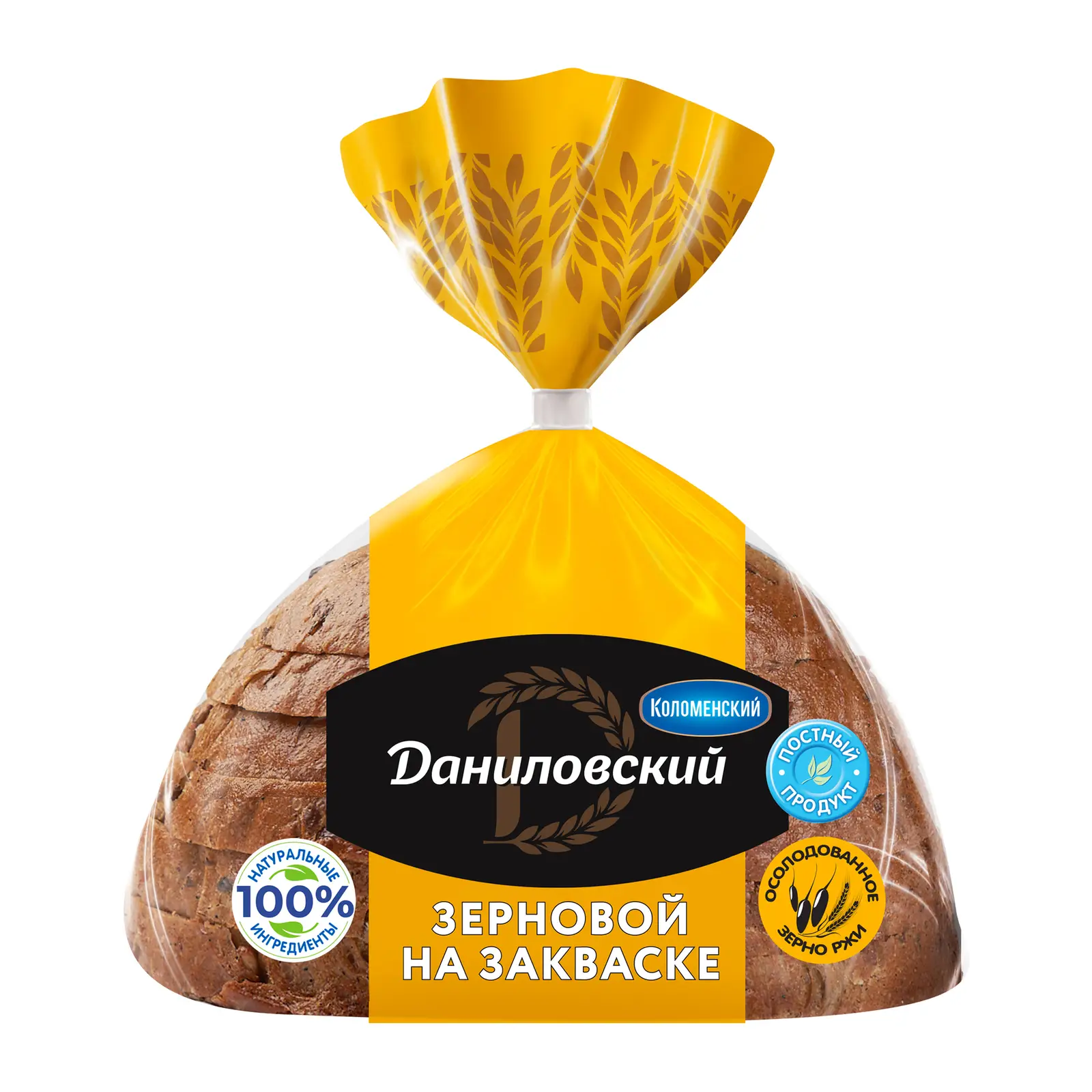 Изображение товара Хлеб зерновой нарезанный Даниловский 300г