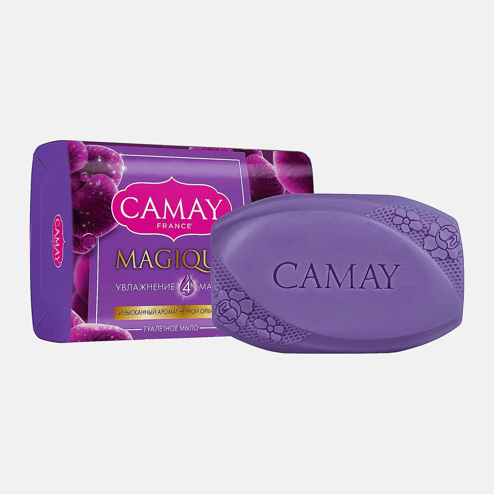 Туалетное мыло Camay Магическое заклинание Черная орхидея и пачули 85г