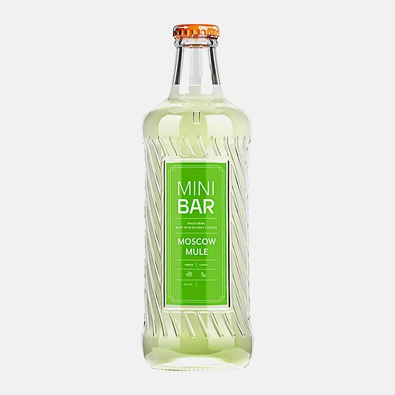 Пивной напиток Mini Bar Moscow Mule 6% 400мл Пивной напиток Mini Bar Moscow Mule 6% 400мл