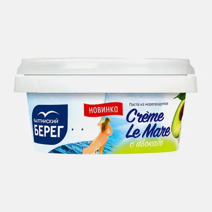 Паста из морепродуктов с авокадо Creme Le Mare 150г