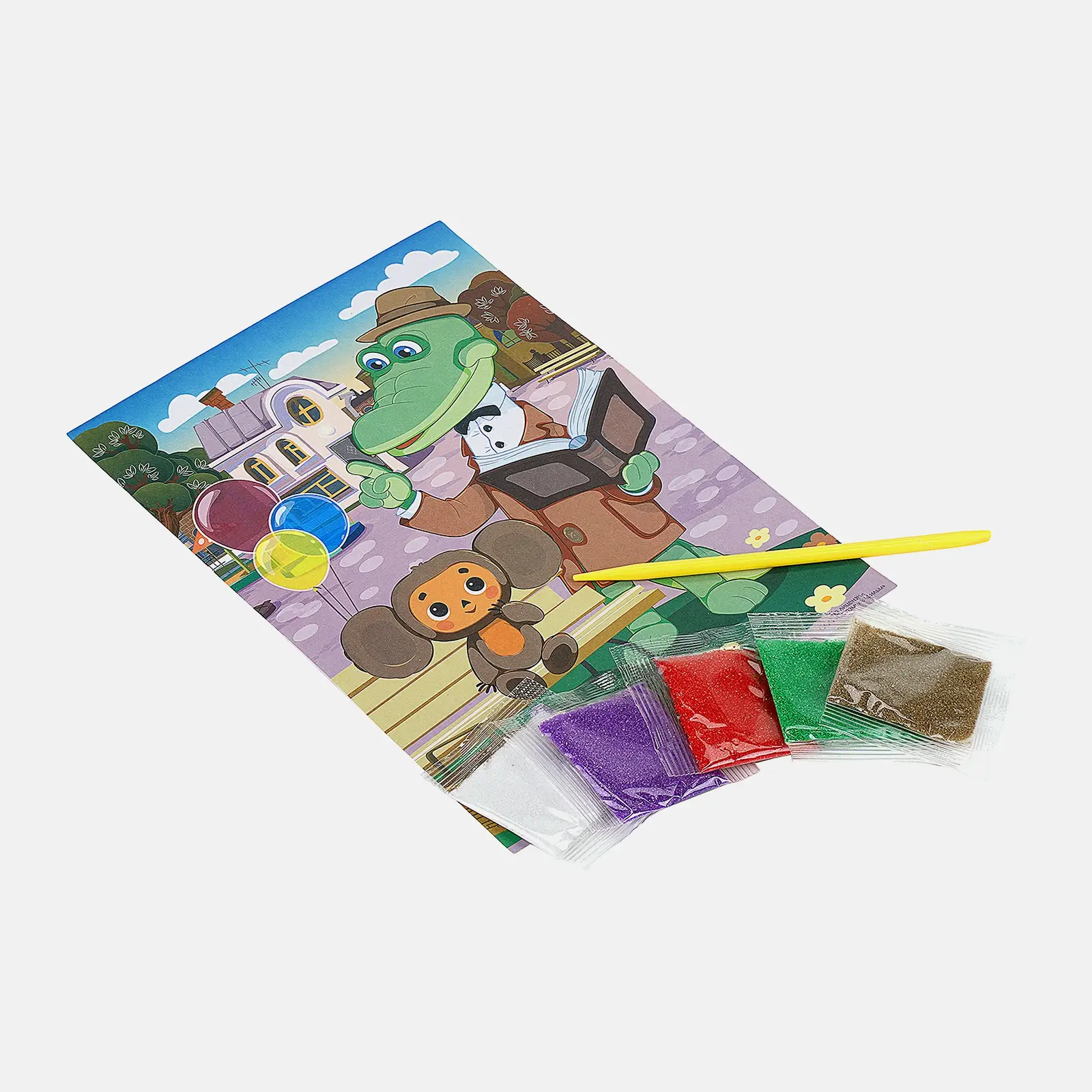 Аппликация Мультиарт Чебурашка Симбат в ассортименте