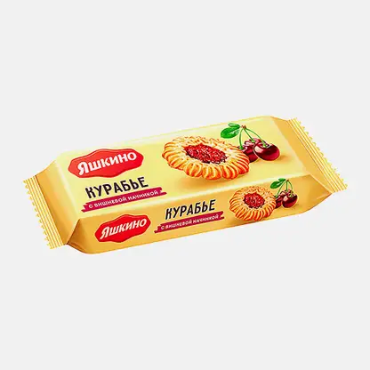 Печенье Курабье сдобное Яшкино 180г