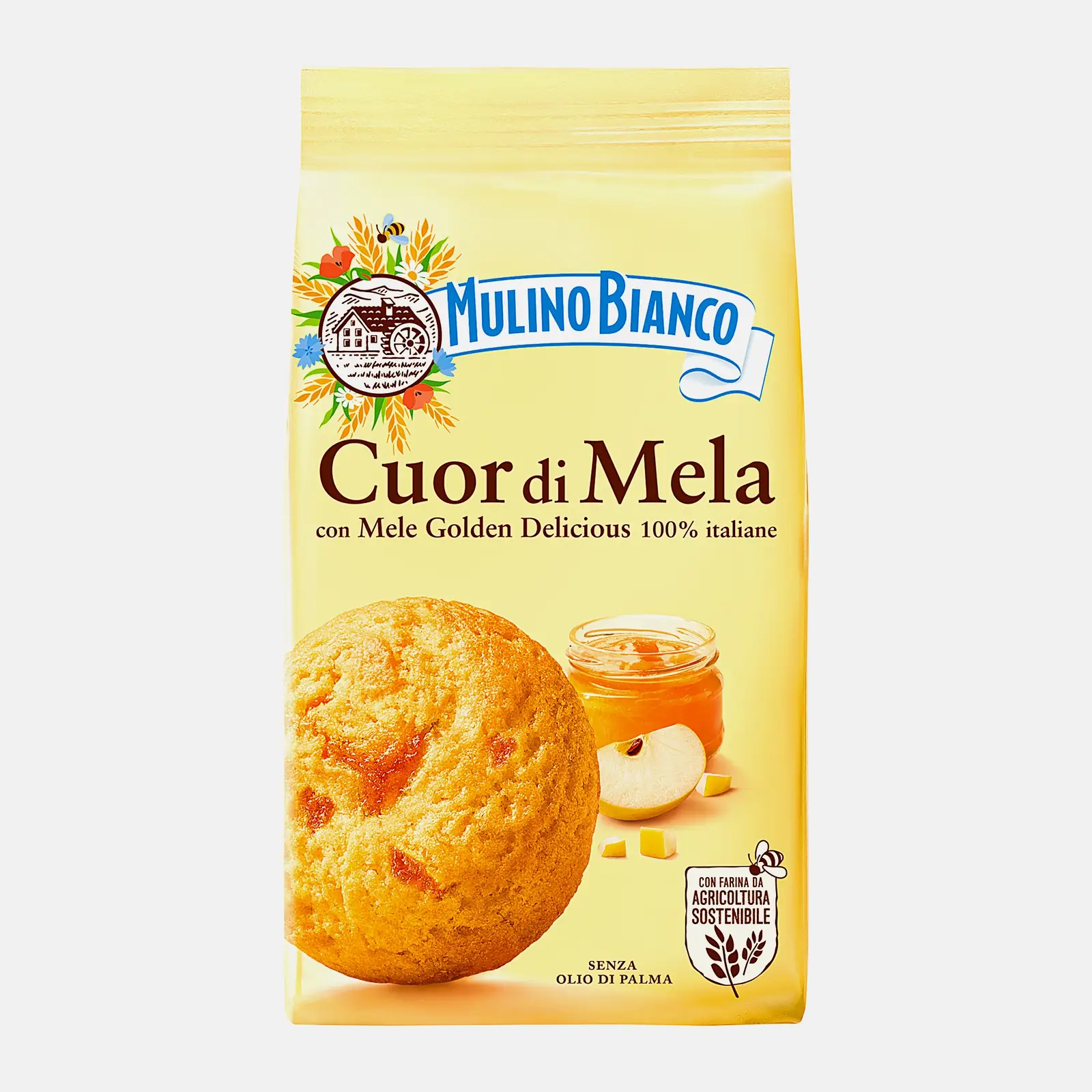 Изображение товара Печенье сдобное с яблочным джемом Mulino Bianco 250г