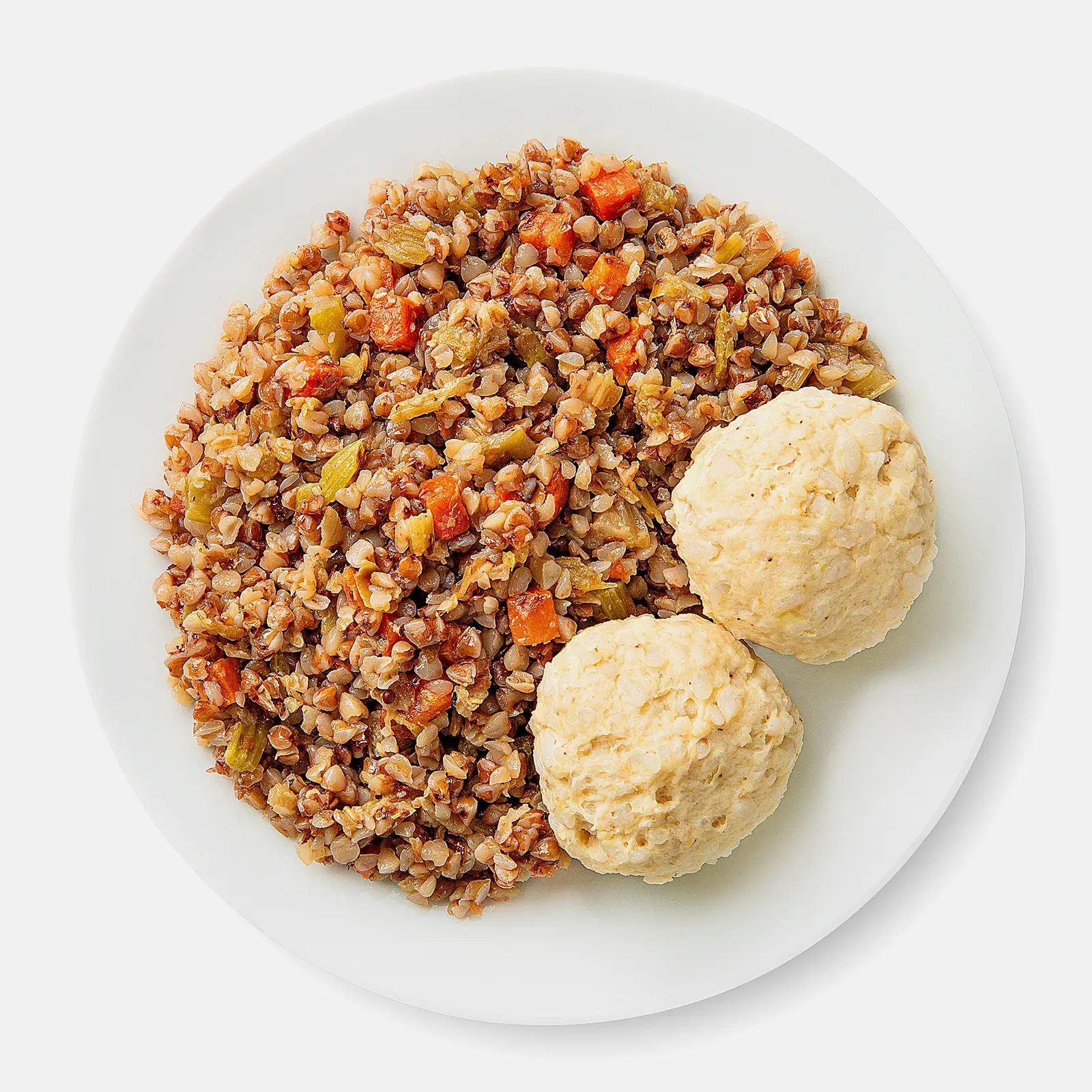 Изображение товара Ежики куриные с гречкой в сливочном соусе Братья Караваевы 200г