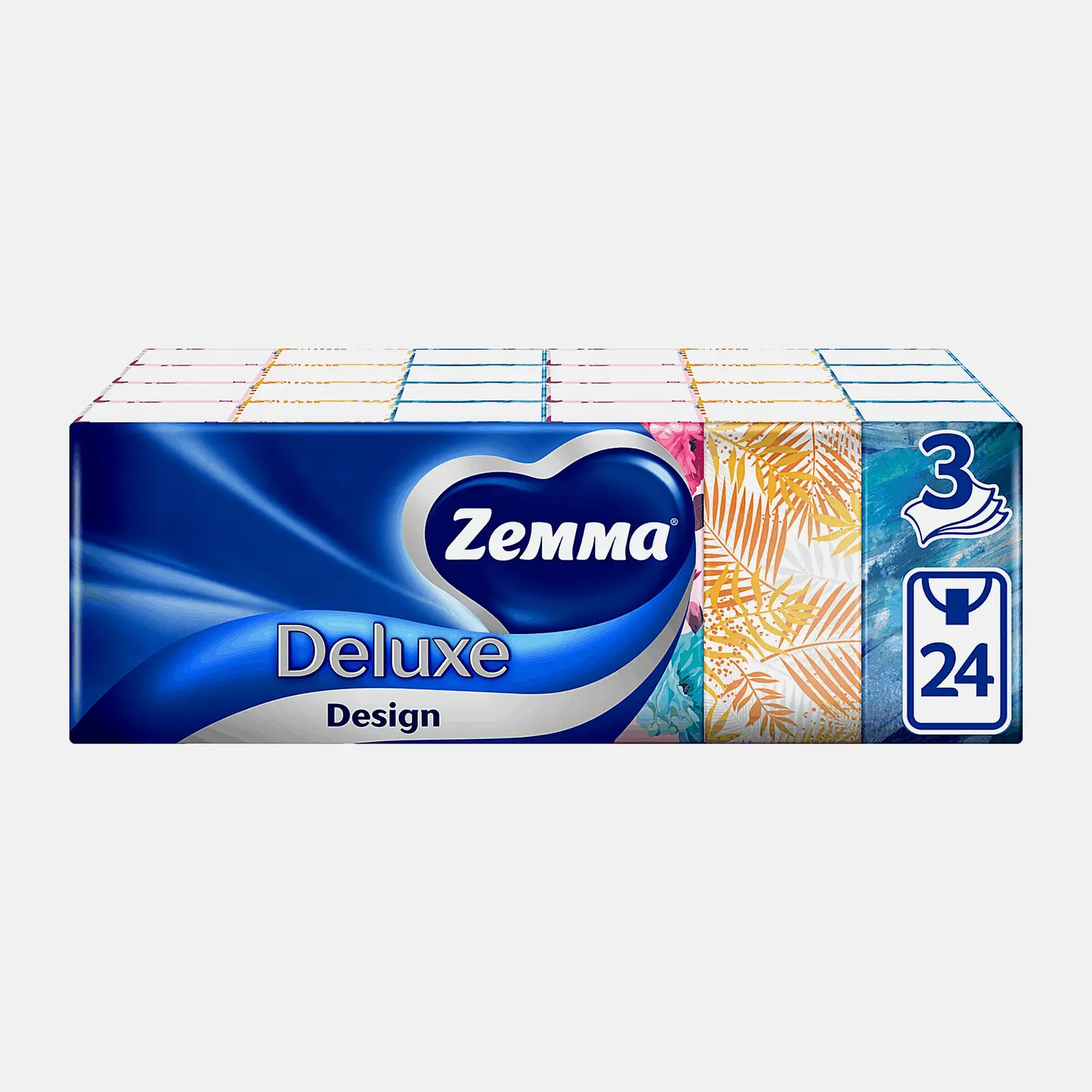 Носовые платки Deluxe Design Zemma 3 слоя 10шт
