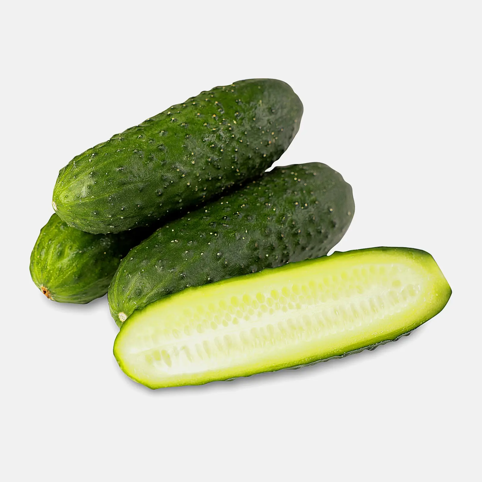 Изображение товара Огурцы короткоплодные пупырчатые, свежие, 0.5 кг