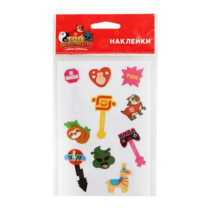 Изображение товара Набор наклеек Скрепыши в ассортименте