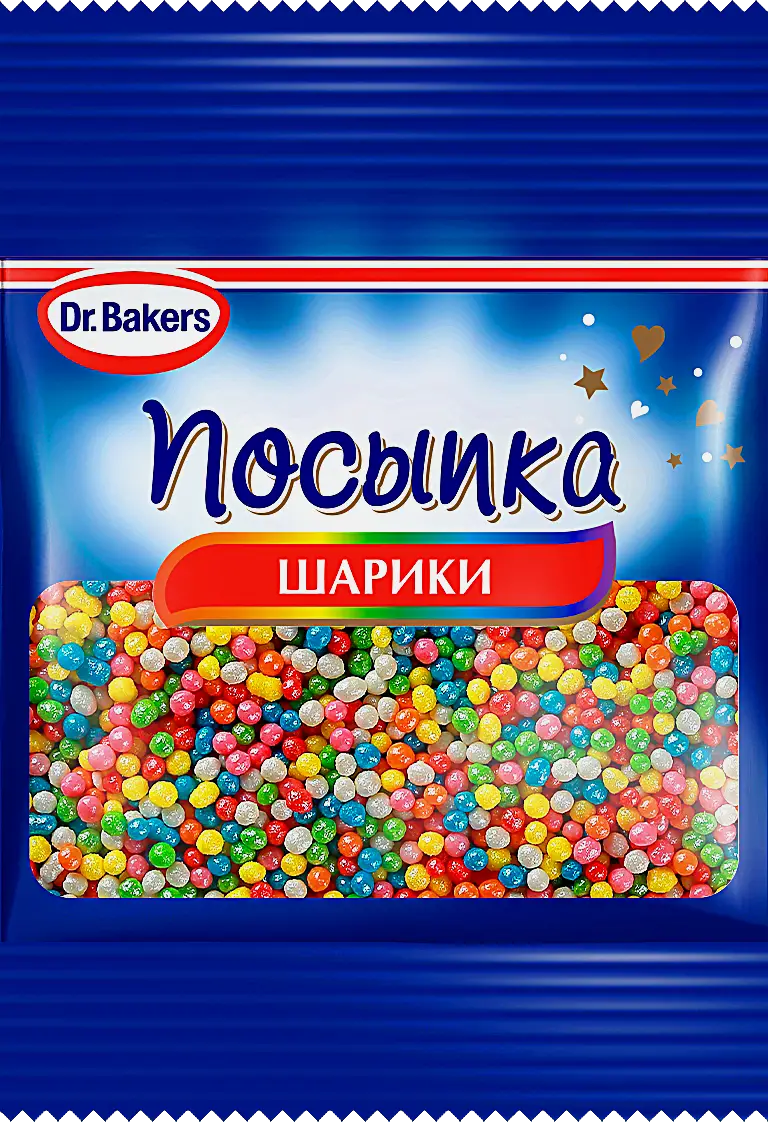 Изображение товара Посыпка Dr. Bakers Шарики 10г