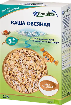 Каша Fleur Alpine Овсяная без молока 175г