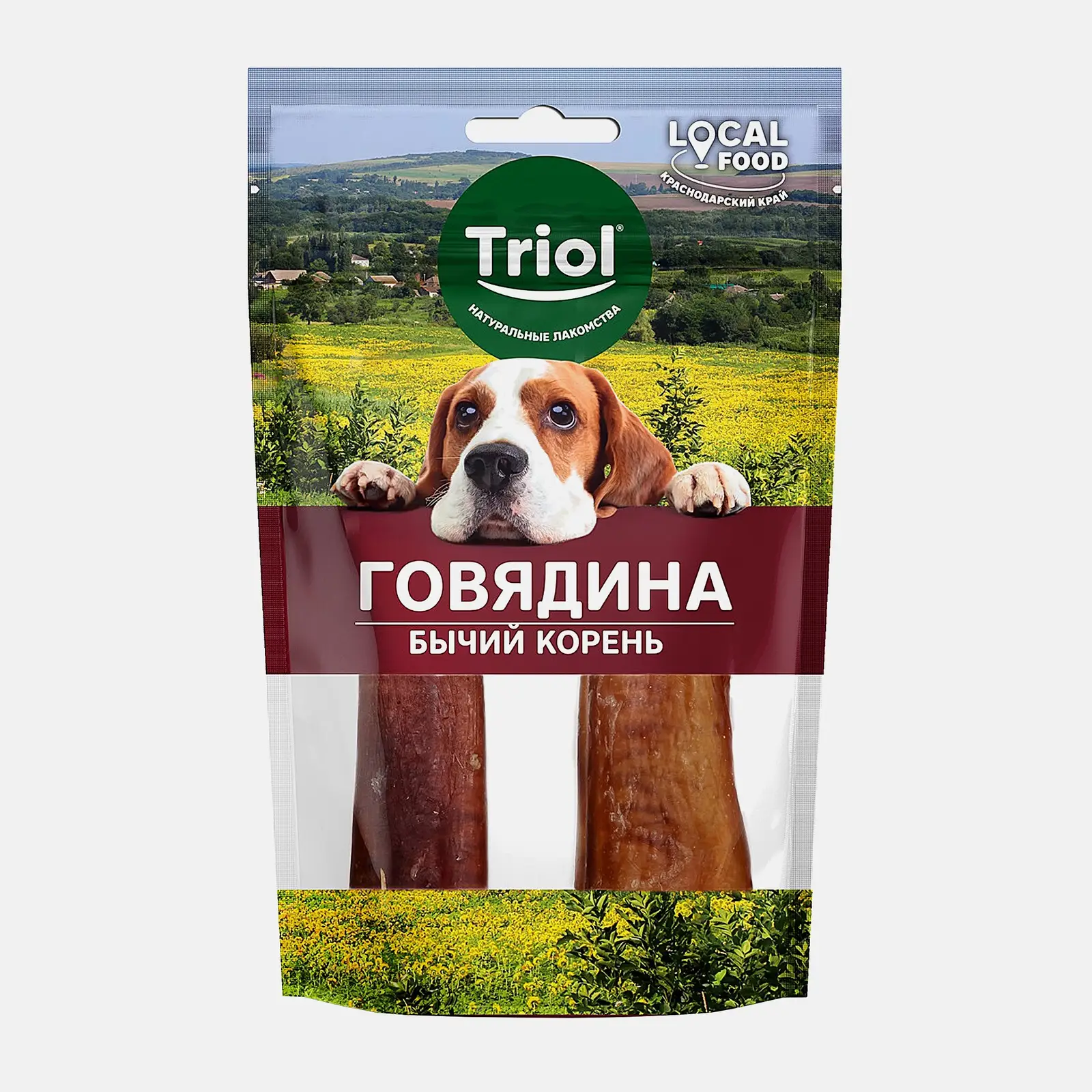 Изображение товара Лакомство для собак корень бычий Triol 40г