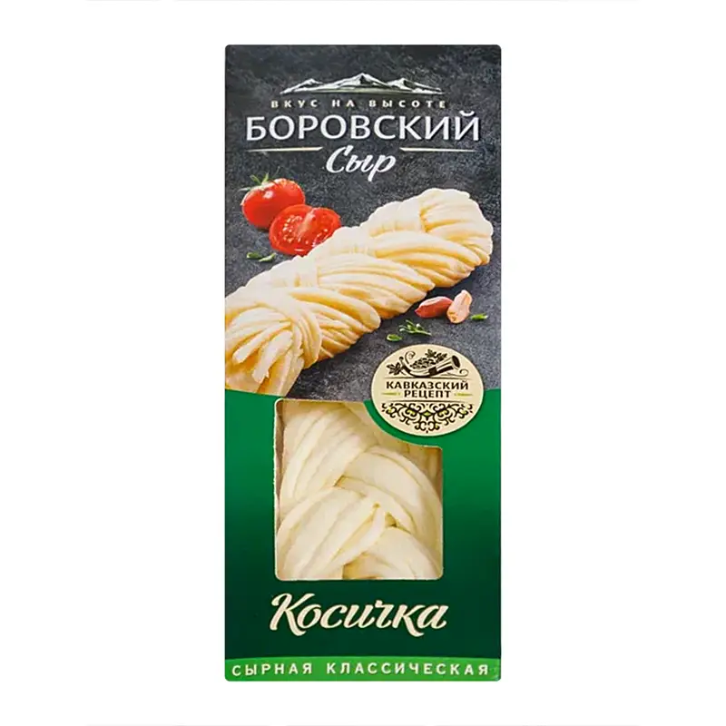Изображение товара Сыр Боровский косичка 43% 100г