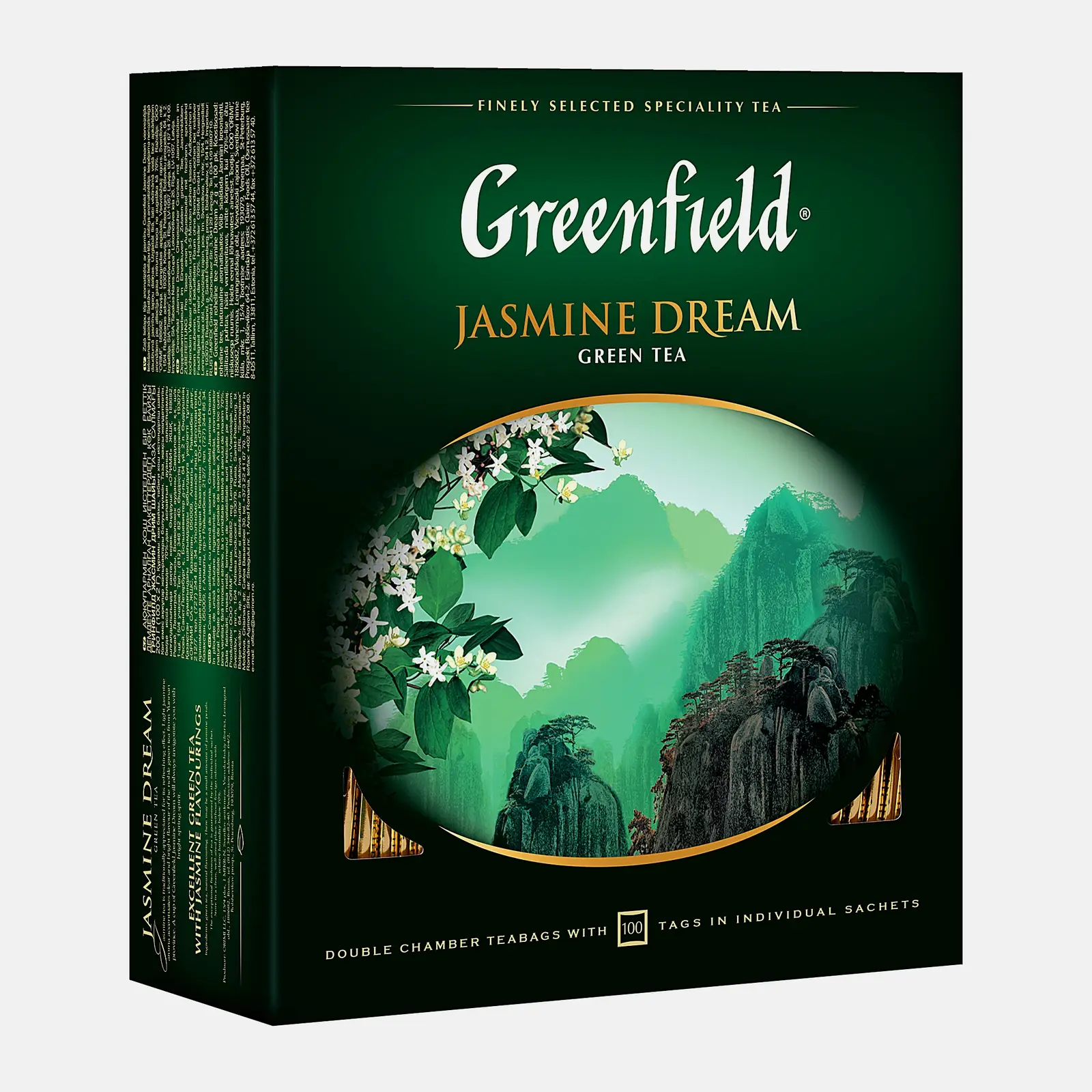 Чай зеленый Greenfield Jasmine Dream 100пак