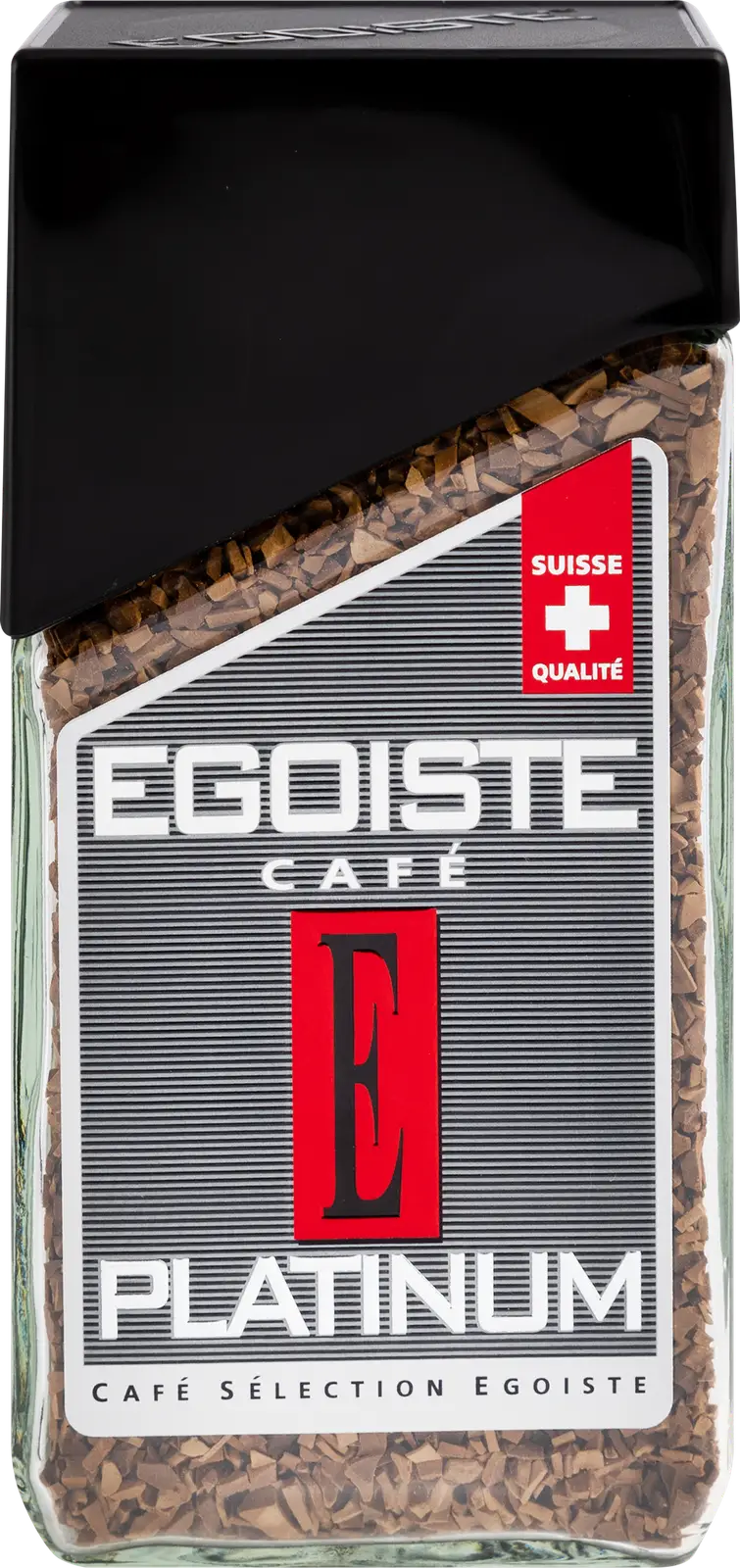Изображение товара Кофе растворимый Egoiste Platinum 100 г премиальный сублимированный кофе