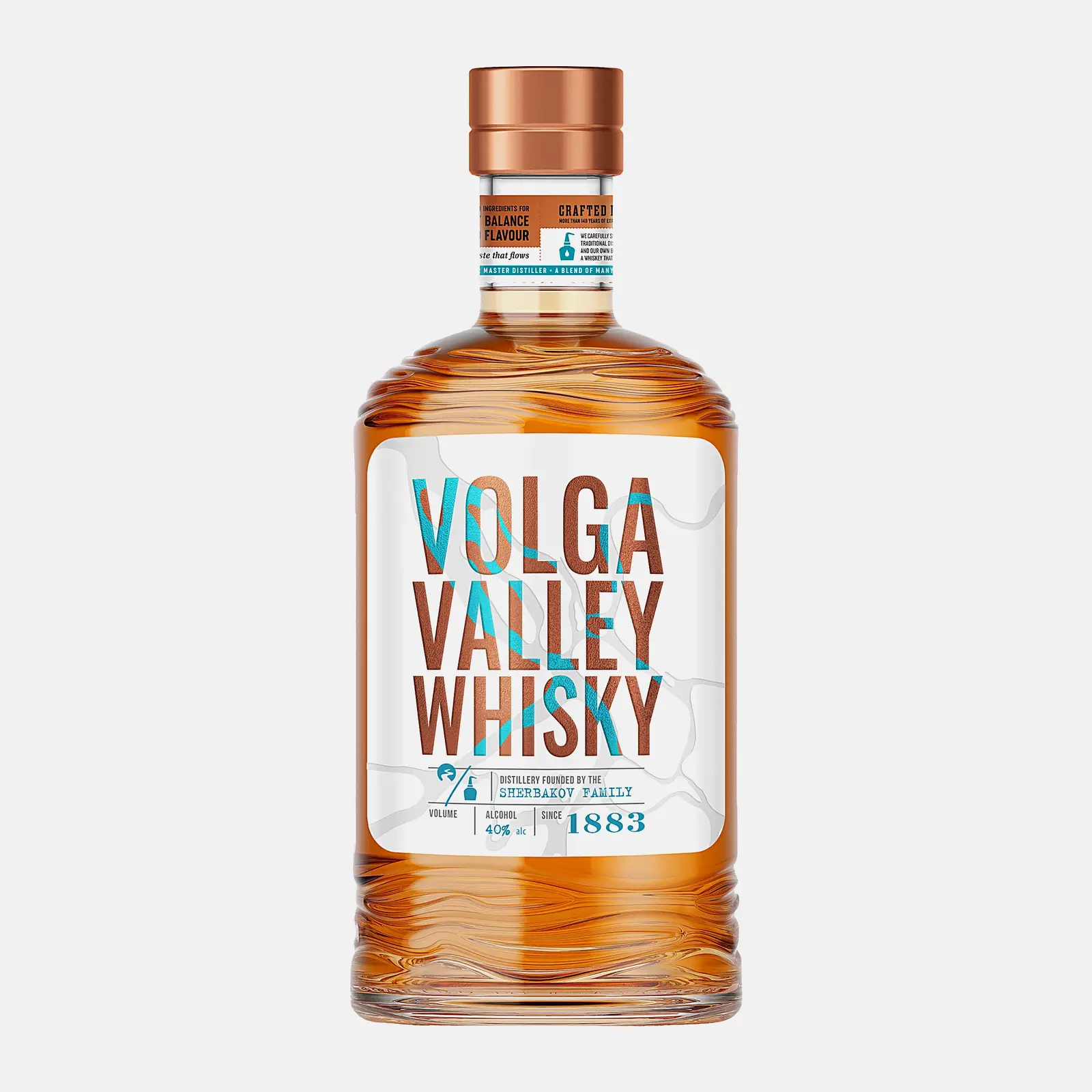 Изображение товара Купажированный виски Volga Valley Whisky 40 700мл Россия