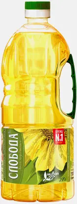 Масло подсолнечное Слобода 2.7л